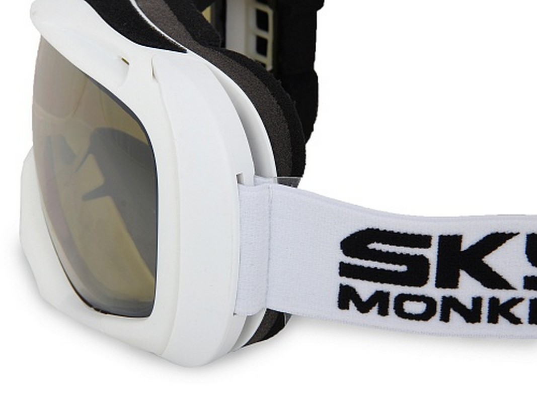 Очки горнолыжные Sky Monkey SR23 YLM (AG0172) белый матовый