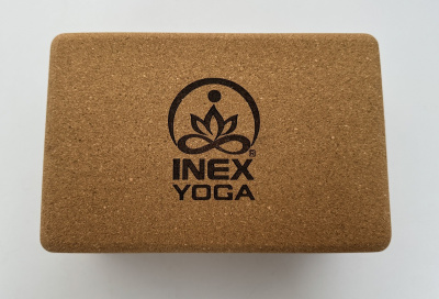 Блок для йоги 23x14x10cм Inex Cork Yoga Block, пробка YGBK-CORK