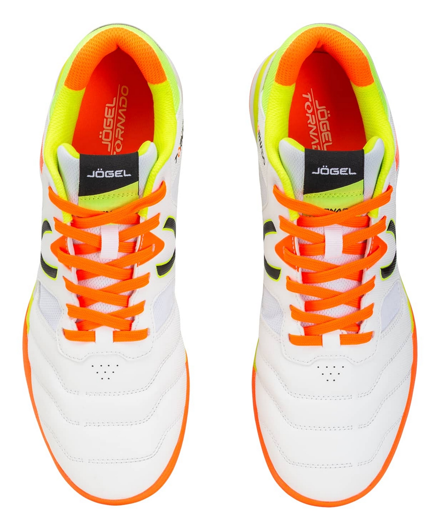 Бутсы зальные Jogel Tornado 2.0 White\orange