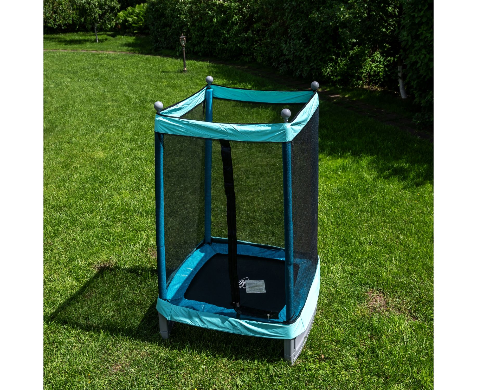 Батут DFC Monkey 50" сетка (127х127см) 50INCH-JPMB синий-зеленый