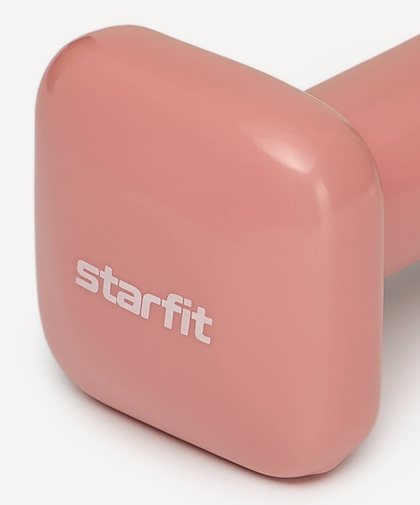 Гантель виниловая 1 кг Star Fit DB-106 терракотовый