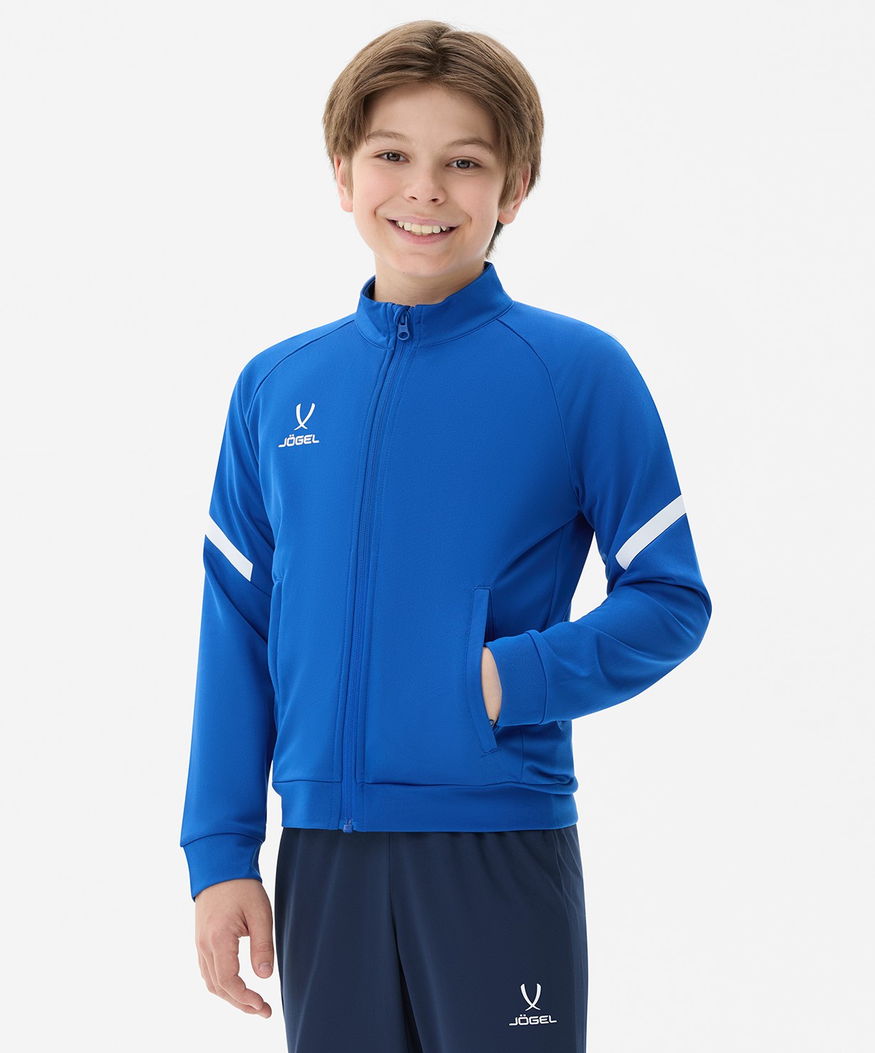Олимпийка Jogel CAMP 2 Track Jacket, синий, детский