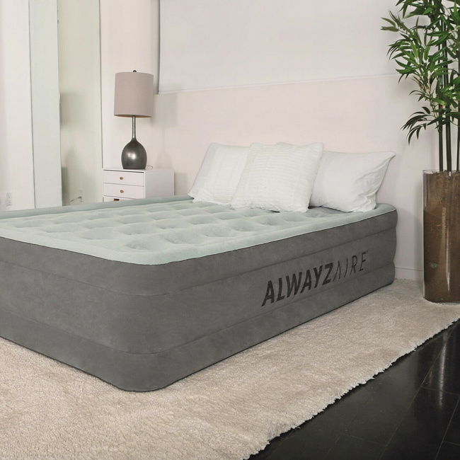 Надувная кровать Bestway Alwayzaire 203х152х46 см с автоподкачкой 67624