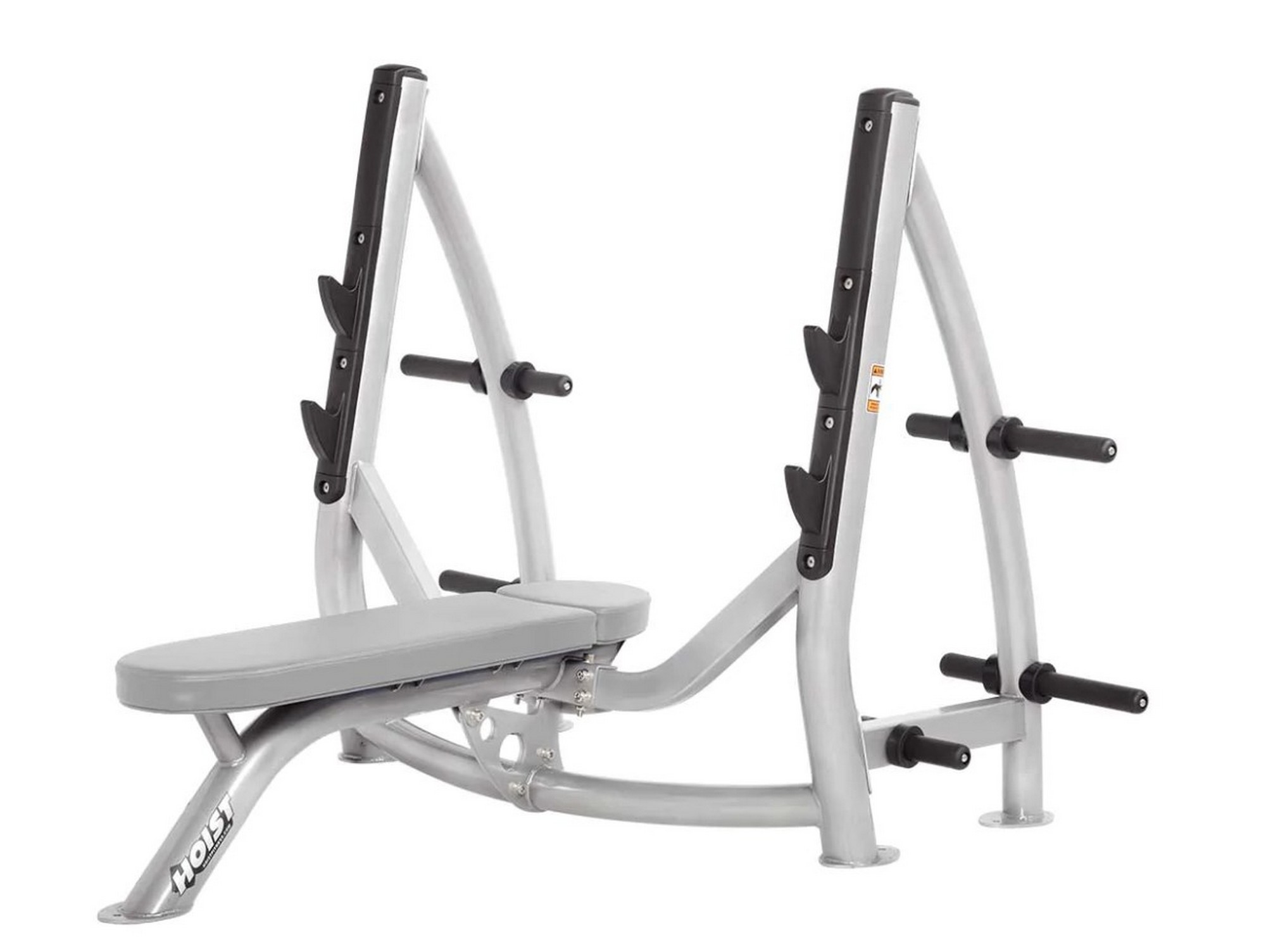 Олимпийская скамья с держателями дисков Hoist CF-3170 | Premium Fitness