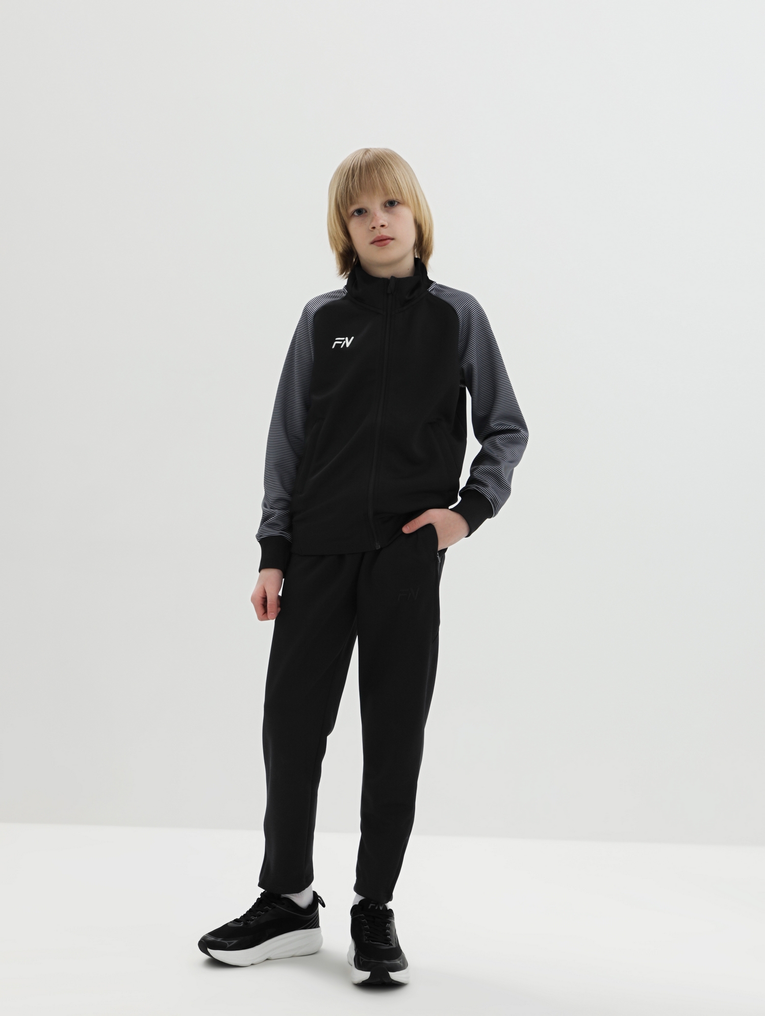 Детский спортивный костюм FN Dynamic Kid KFN4251001-000 Black\Grey