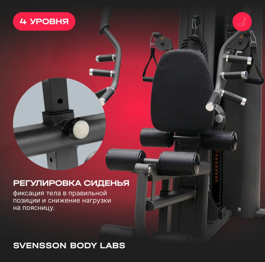 Силовой комплекс полукоммерческий Svensson Body Labs RIGEL PLUS PRO