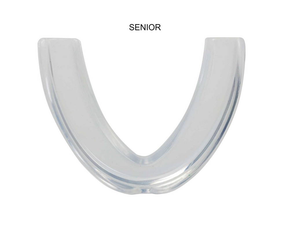 Капа одночелюстная Adidas Single Mouth Guard прозрачная adiBP09