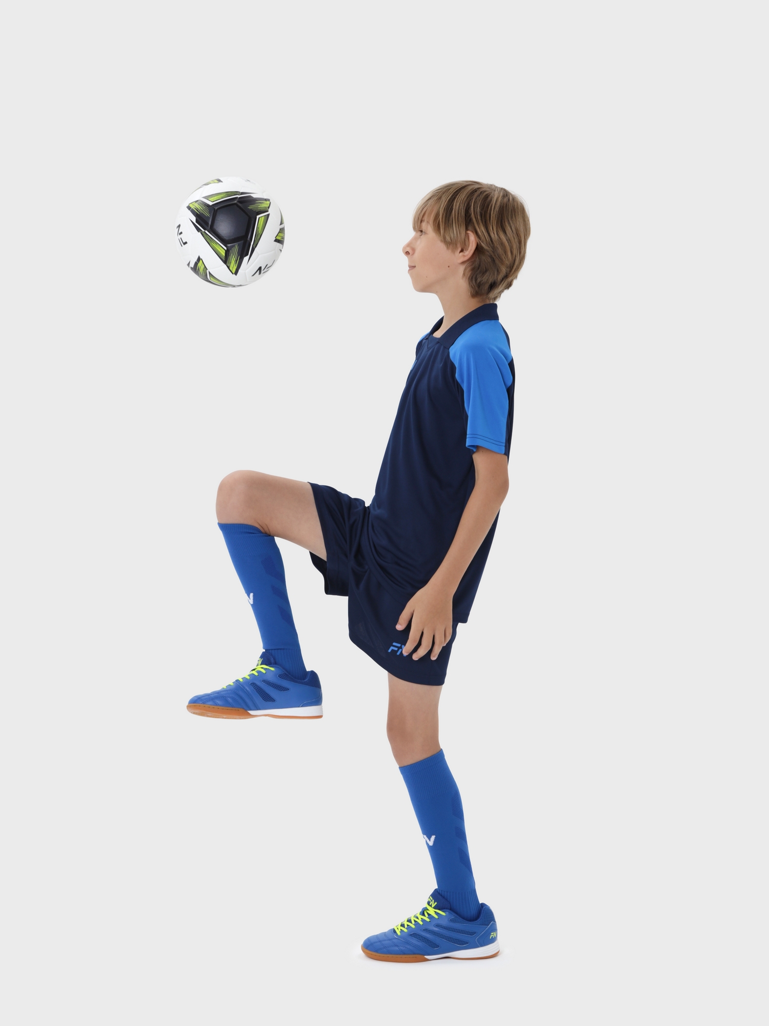 Детская футбольная форма FN Phantom Kid KFN4261022-424 Dark Blue\Blue