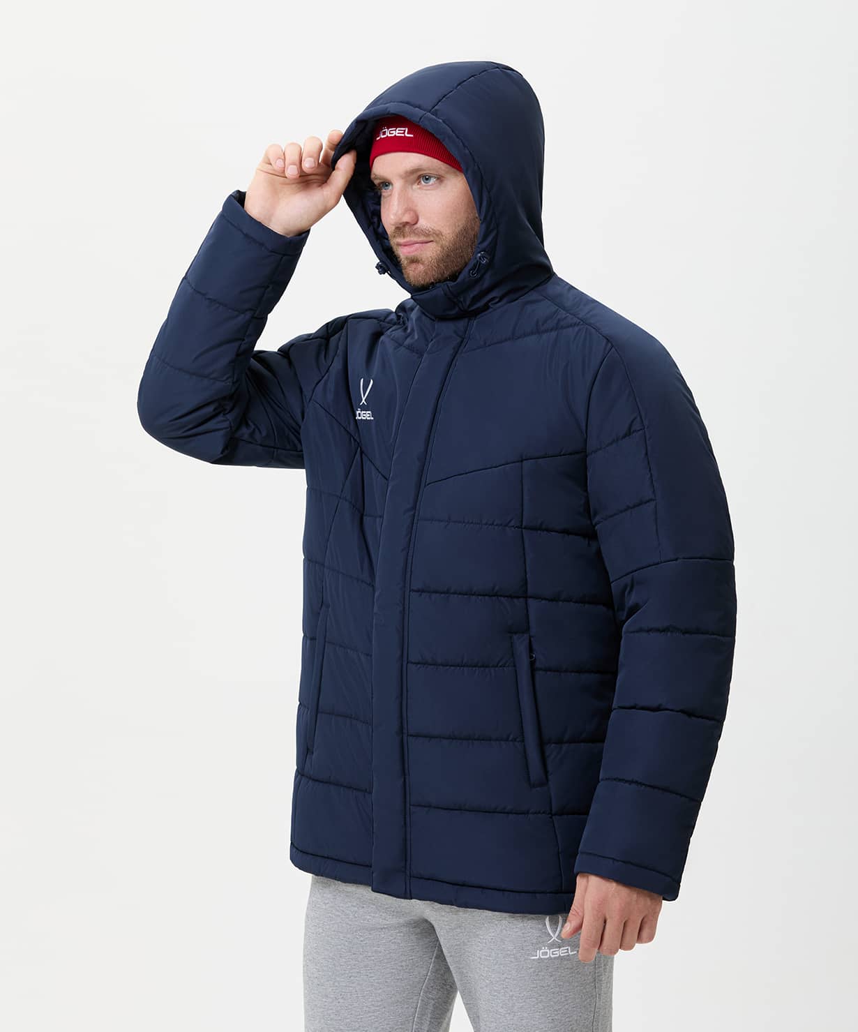 Куртка утепленная Jogel CAMP 2 PerFormPROOF Padded Jacket, темно-синий