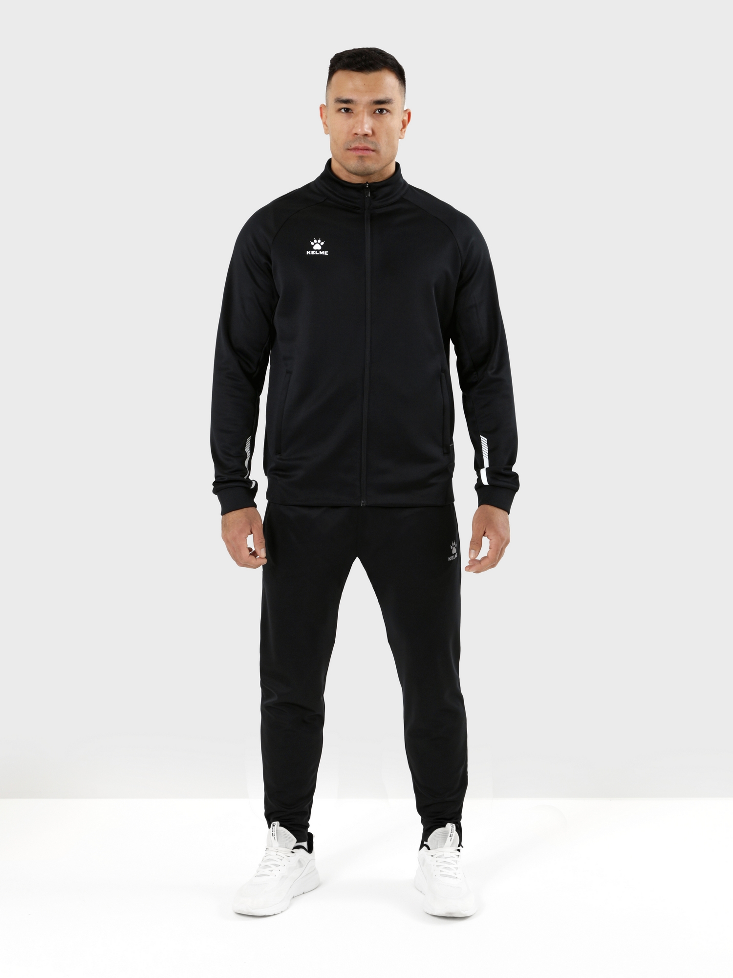 Олимпийка Kelme Knitted Jacket (plus Fleece) 7461WT1143-000 Black