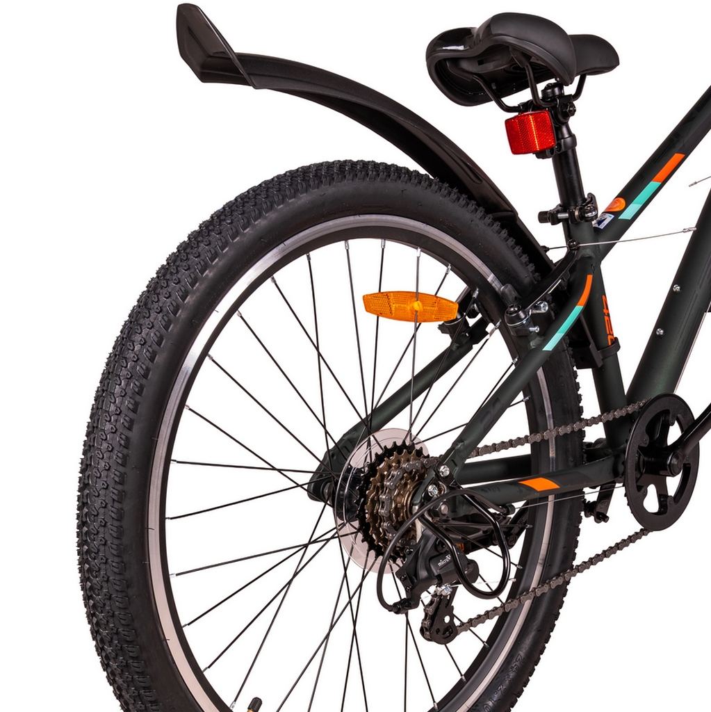 Велосипед 24" Stels Turbo 420 V (рама 12) (ALU рама) (6-ск.) 2026 X0000001862 Темно\зеленый
