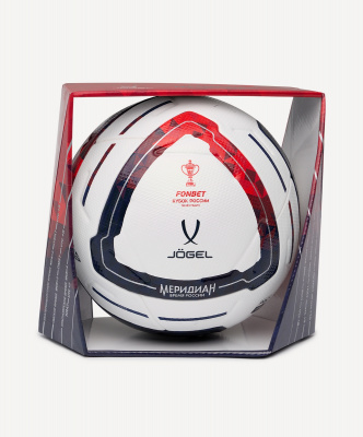 Мяч футбольный Jogel Meridian Elite RUSSIAN CUP BOX р.5