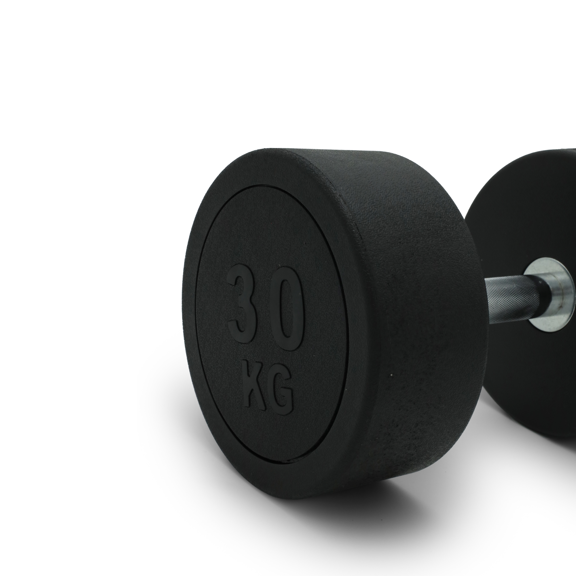Гантель круглая обрезиненная 30кг UnixFit PRO DBRND30PBK