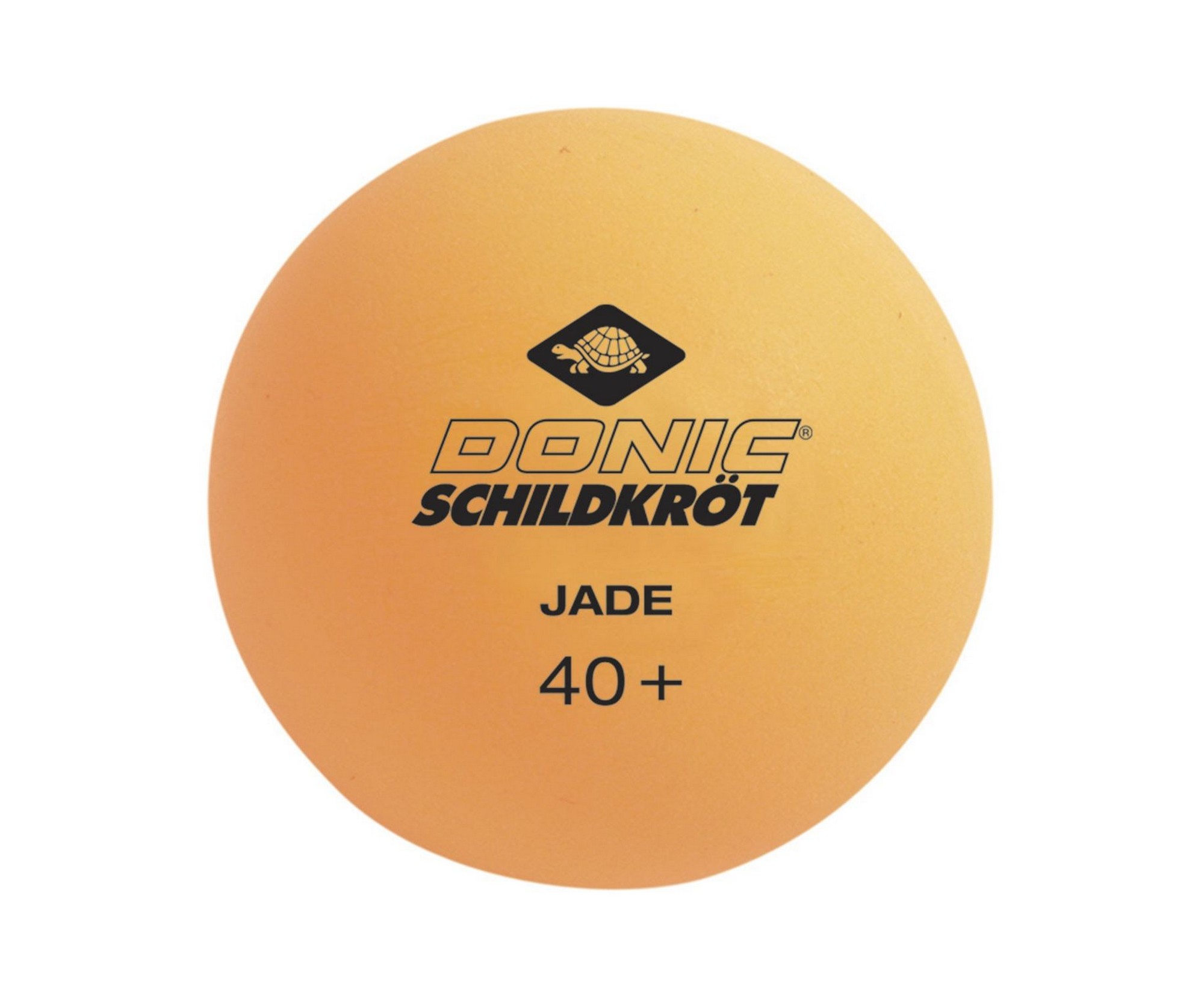 Мячики для настольного тенниса Donic Jade 40+, 6 штук 618378 оранжевый
