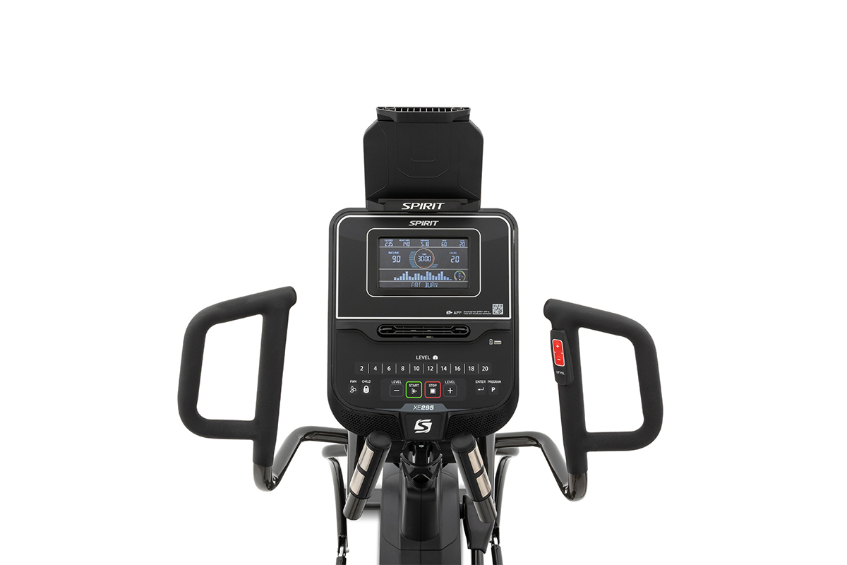 Эллиптический тренажер SPIRIT XE295BL Black