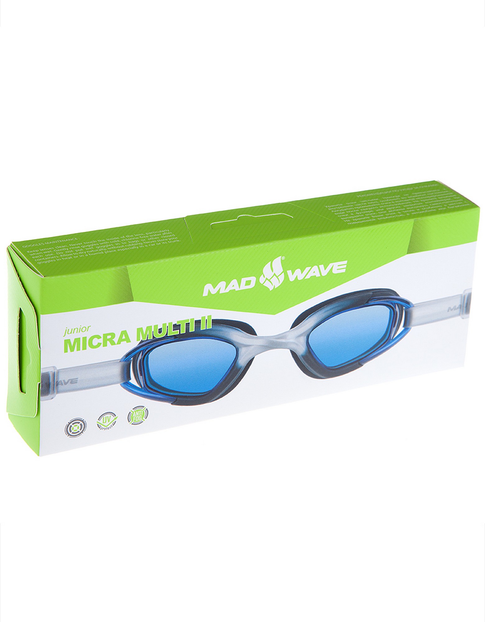 Очки для плавания юниорские Mad Wave Junior Micra Multi II M0419 01 0 03W