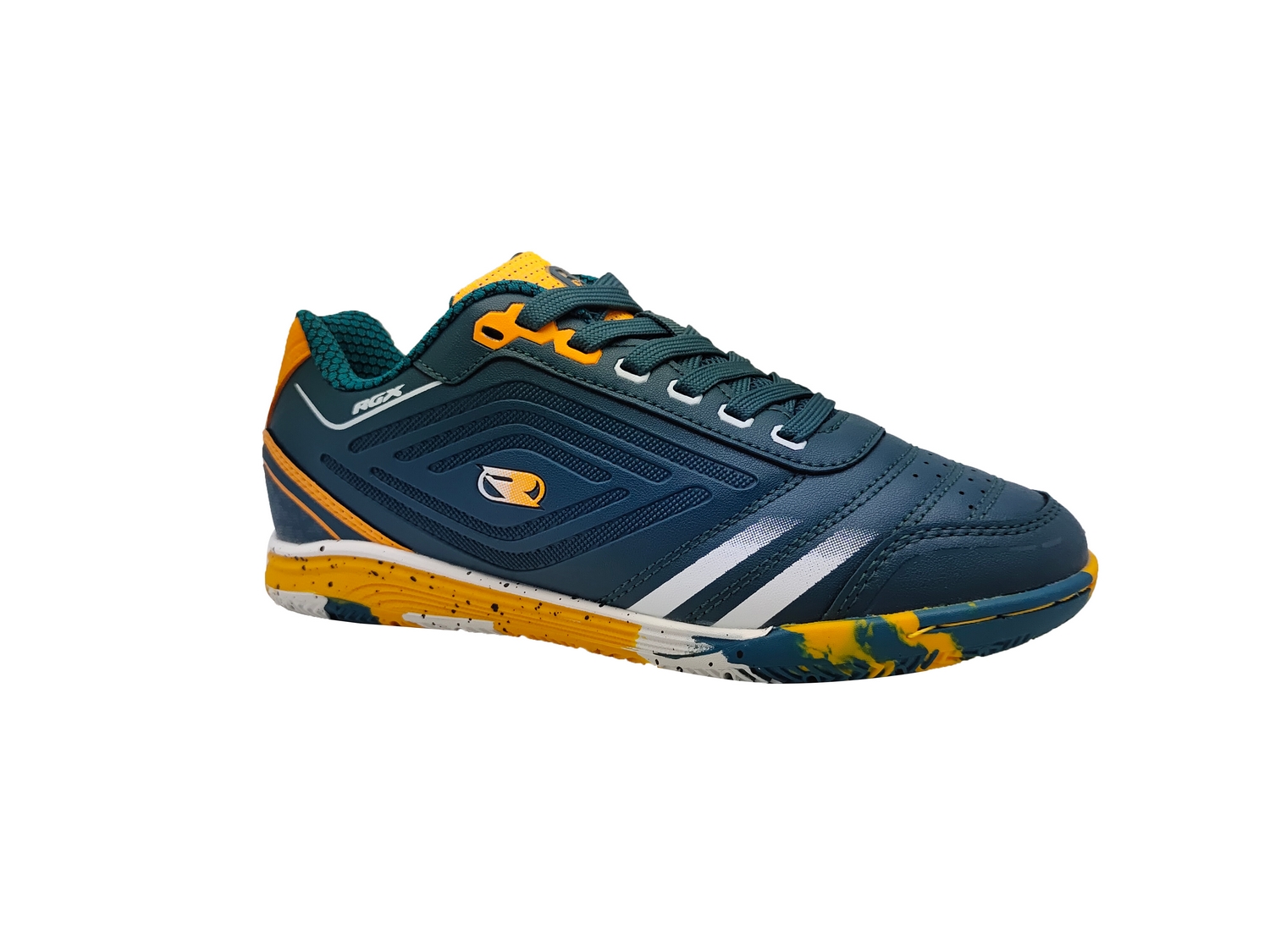 Бутсы зальные детские RGX SB-ZAL-051 Blue\Orange