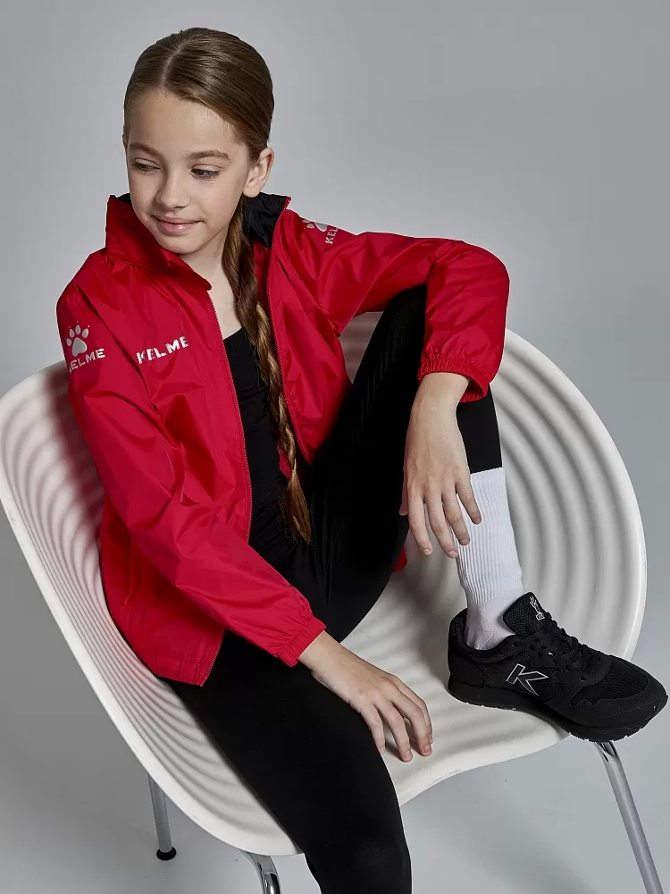 Детская ветровка Kelme Children's Raincoat 3803241-600 Red