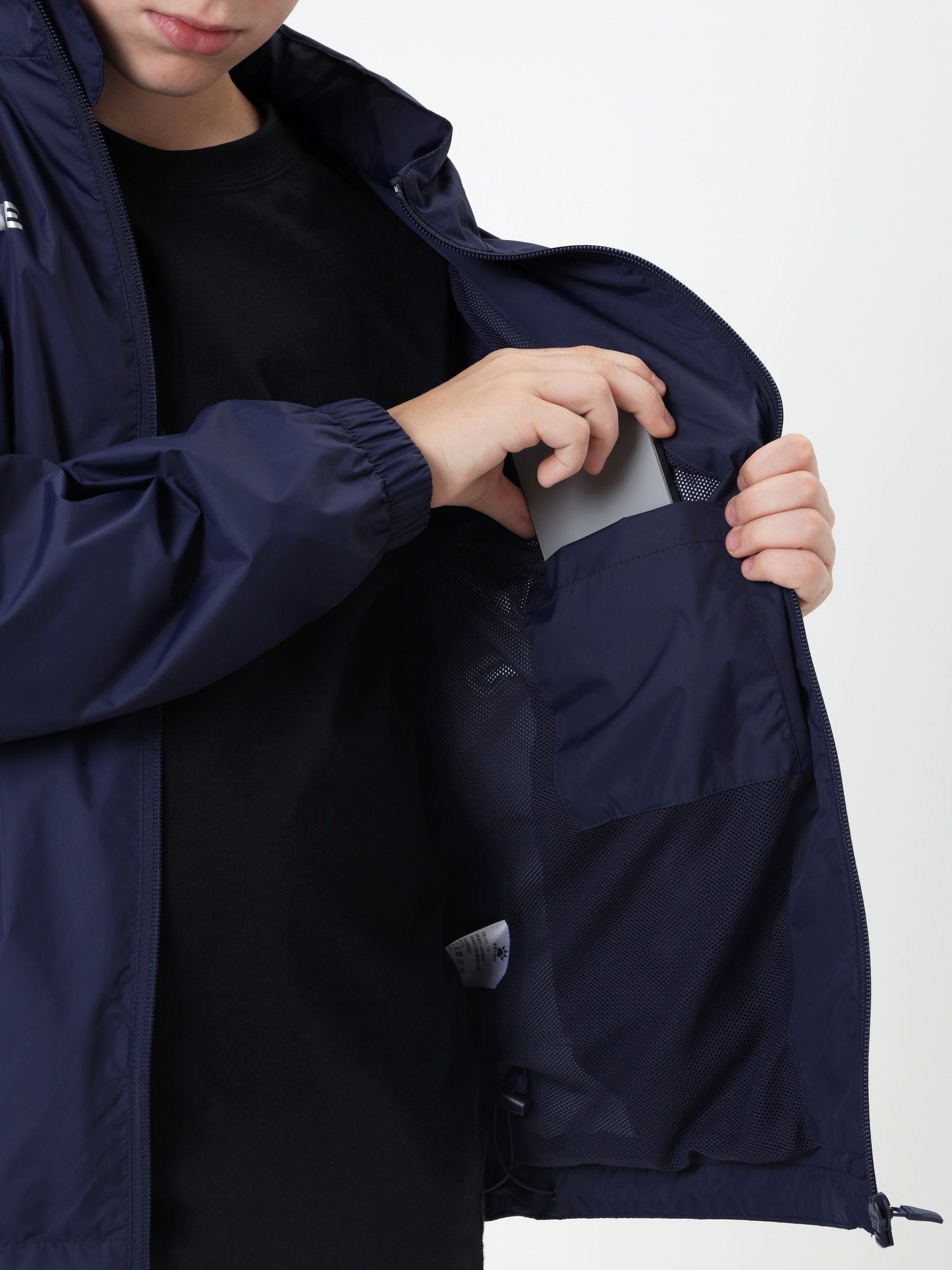 Детская ветровка Kelme Children's Raincoat 3803241-416 Dark Blue