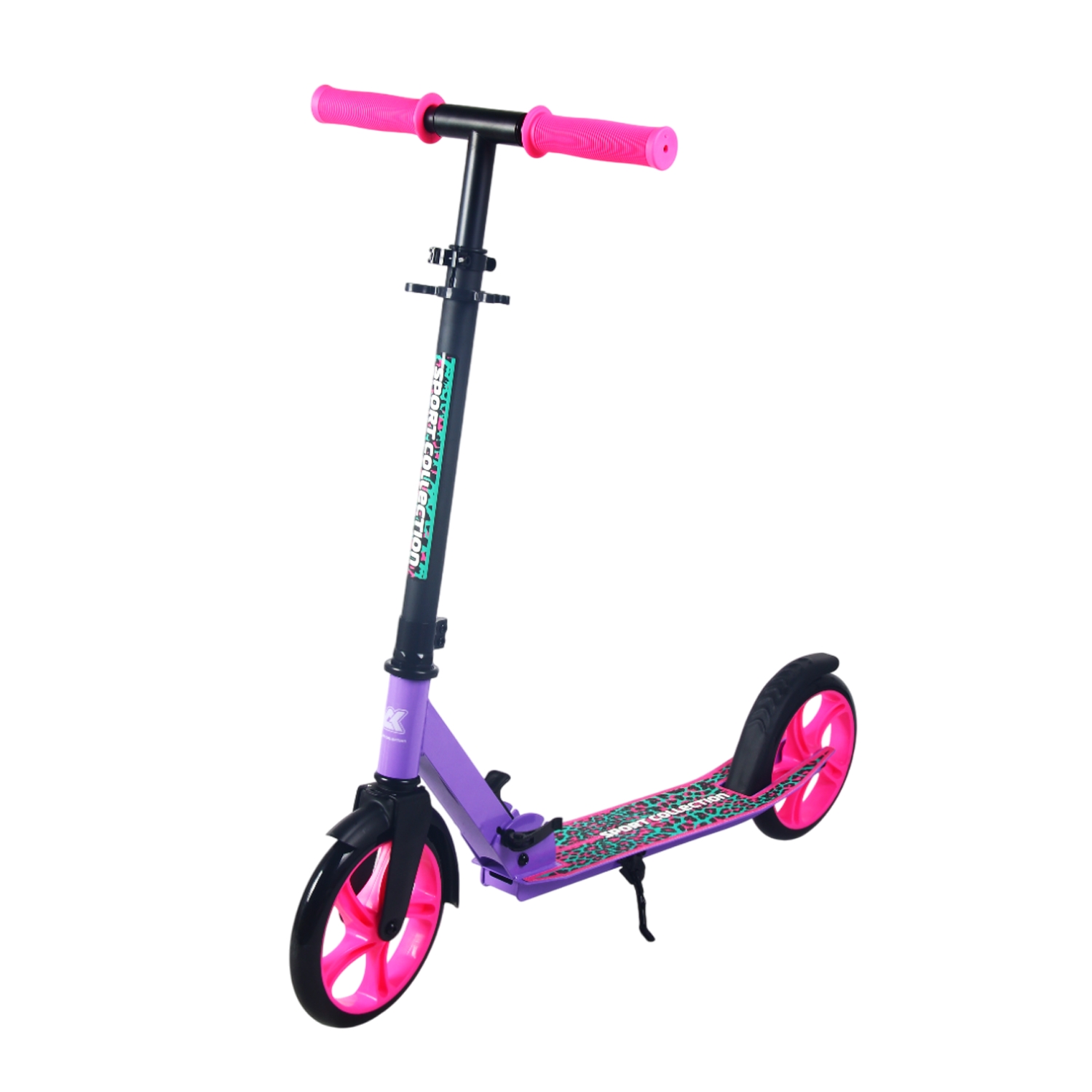Самокат 200мм Sport Collection CK-SA200-4 pink (фонарь и наклейка в подарок)