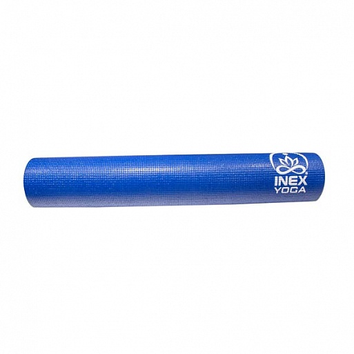 Коврик для йоги Inex Yoga Mat IN\RP-YM35\BL-35-RP, 170x60x0,35, синий