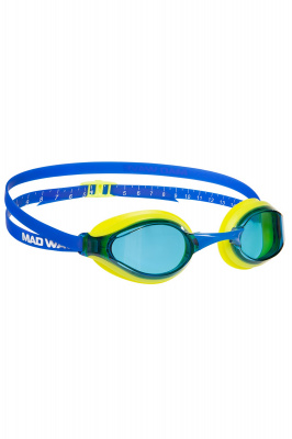 Очки для плавания юниорские Mad Wave Accelerator M0434 05 0 08W Голубой