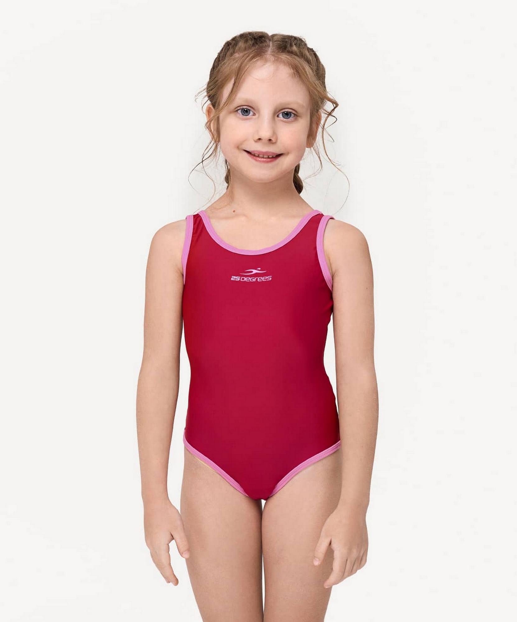 Купальник для плавания полиамид 25DEGREES Edge Raspberry\Lilac