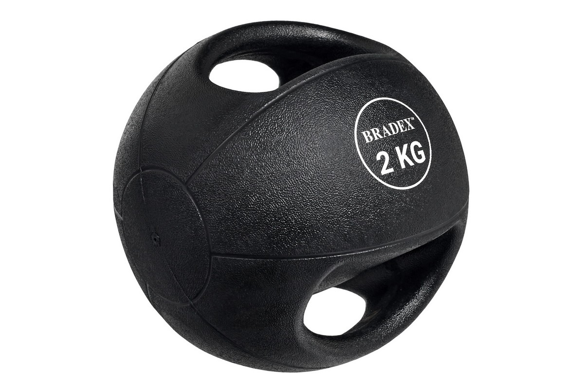 Медбол двуручный 2кг Bradex SF 0761