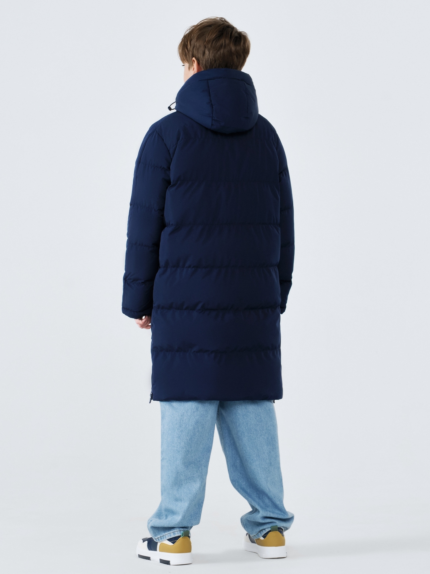 Детский пуховик FN Snowfall Long Kid KFN4201001-424 Dark Blue