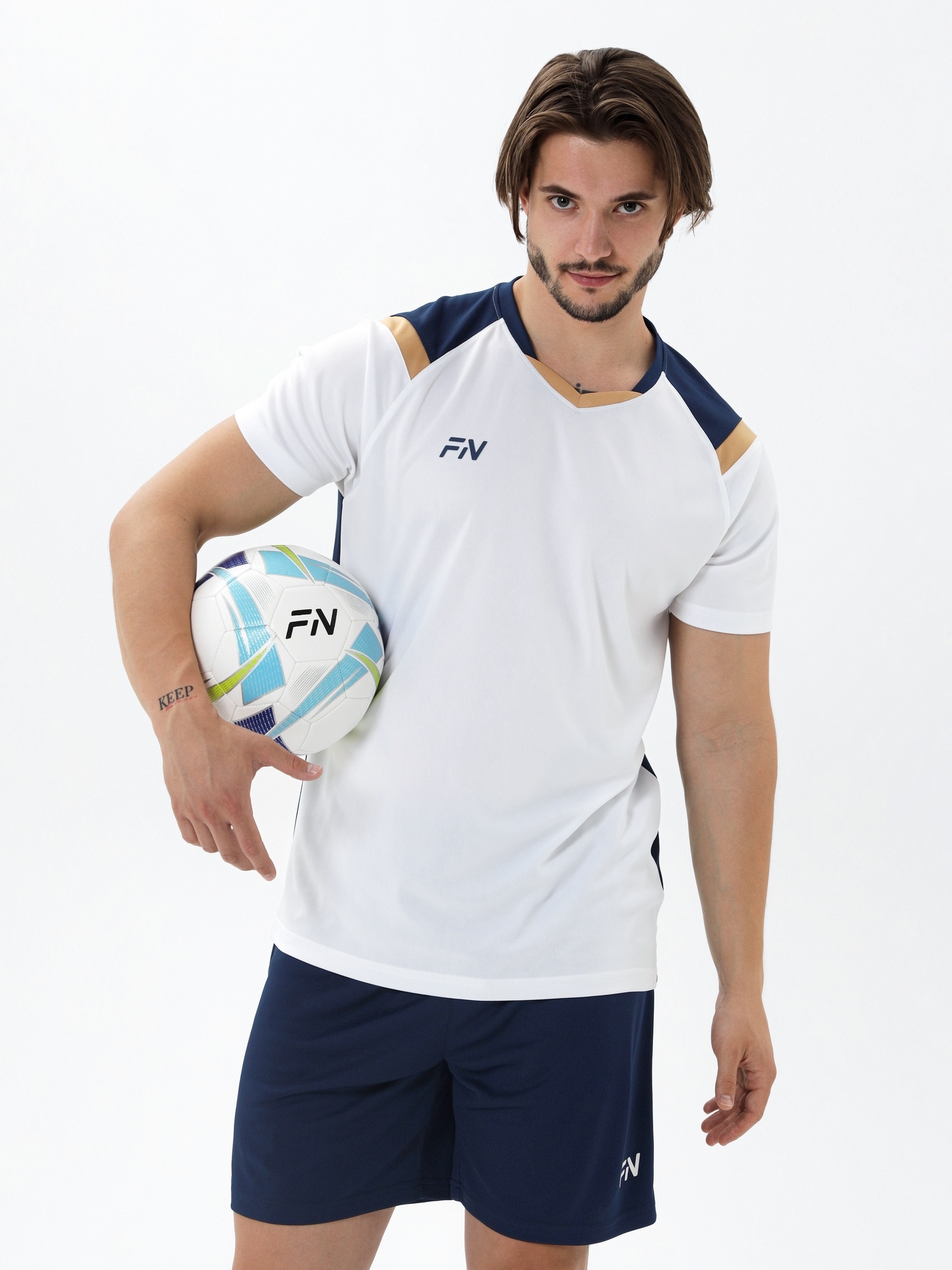 Футбольная форма FN Orbital FN4261019-104 White\Dark Blue