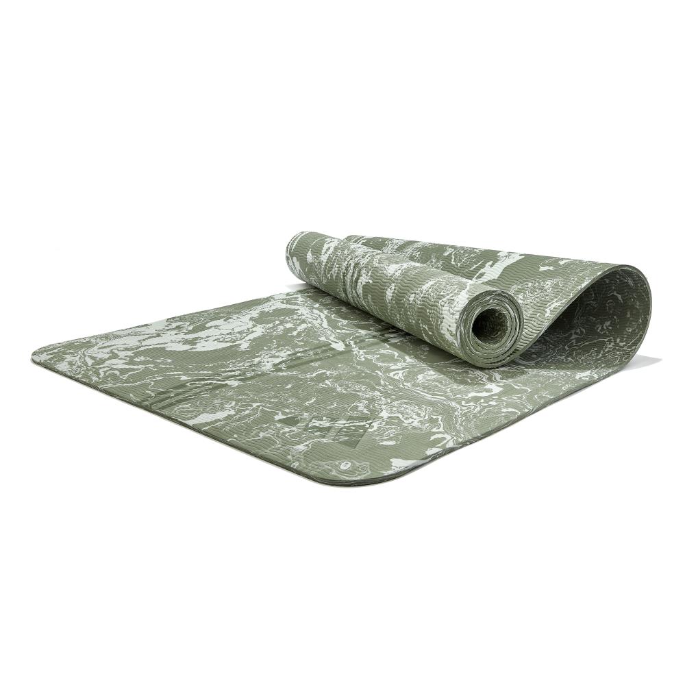 Коврик (мат) для йоги 176x61x0.5 Adidas ADYG-10500GN, цвет зеленый