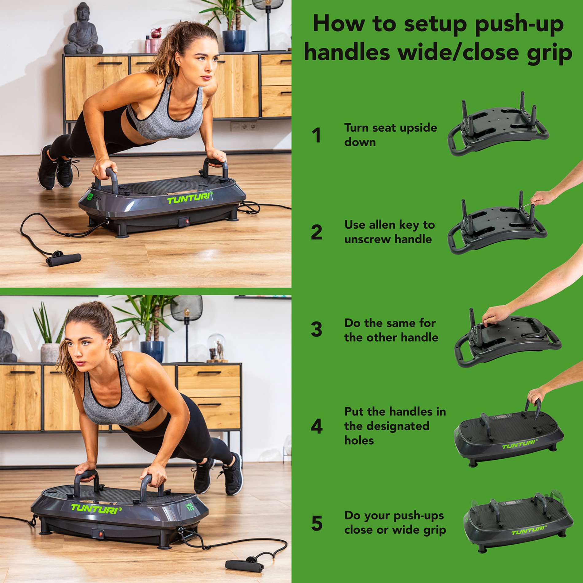 Виброплатформа Tunturi Cardio Fit V20 19TCFV2000