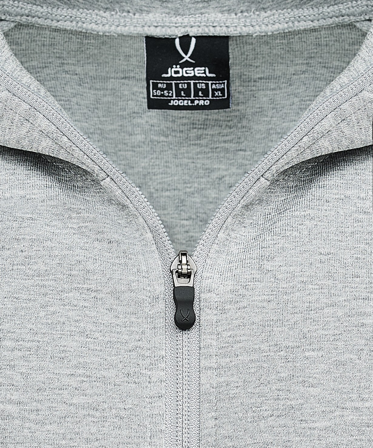 Худи на молнии Jogel ESSENTIAL Athlete Hooded FZ Jacket, серый, детский