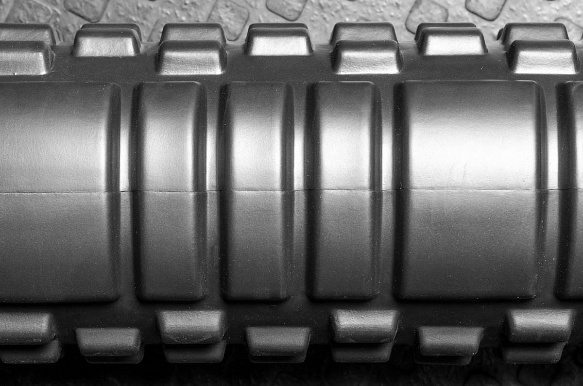Роллер массажный YouSteel Combi foam roller, 61х15см, черный