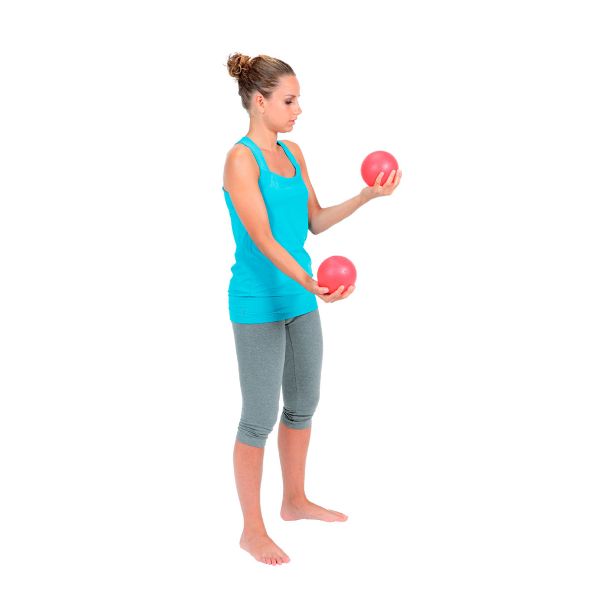 Мяч 10 см, 0,5 кг GYMNIC Heavymed LC\97.05\00-00-00 зеленый