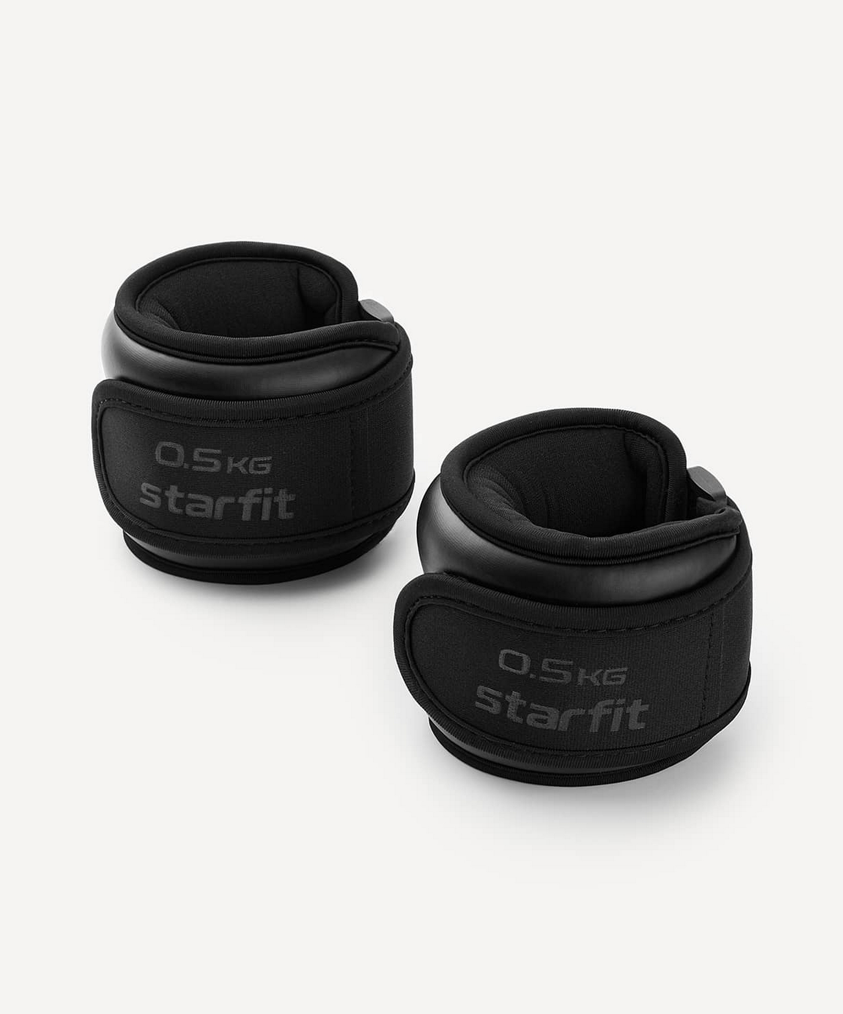 Утяжелители 0,5кг Star Fit WT-701 черный