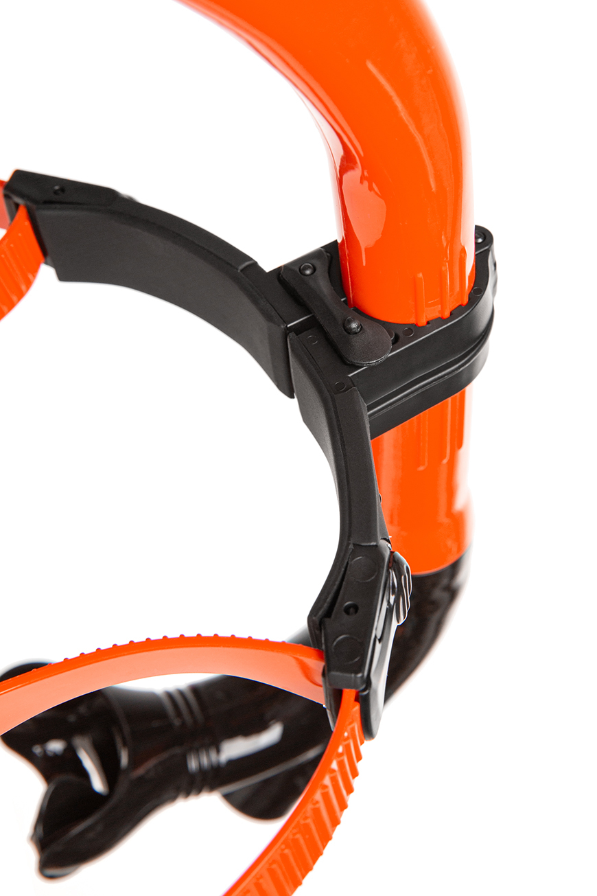 Дыхательный тренажер Mad Wave Pro snorkel M0773 01 0 05W Оранжевый