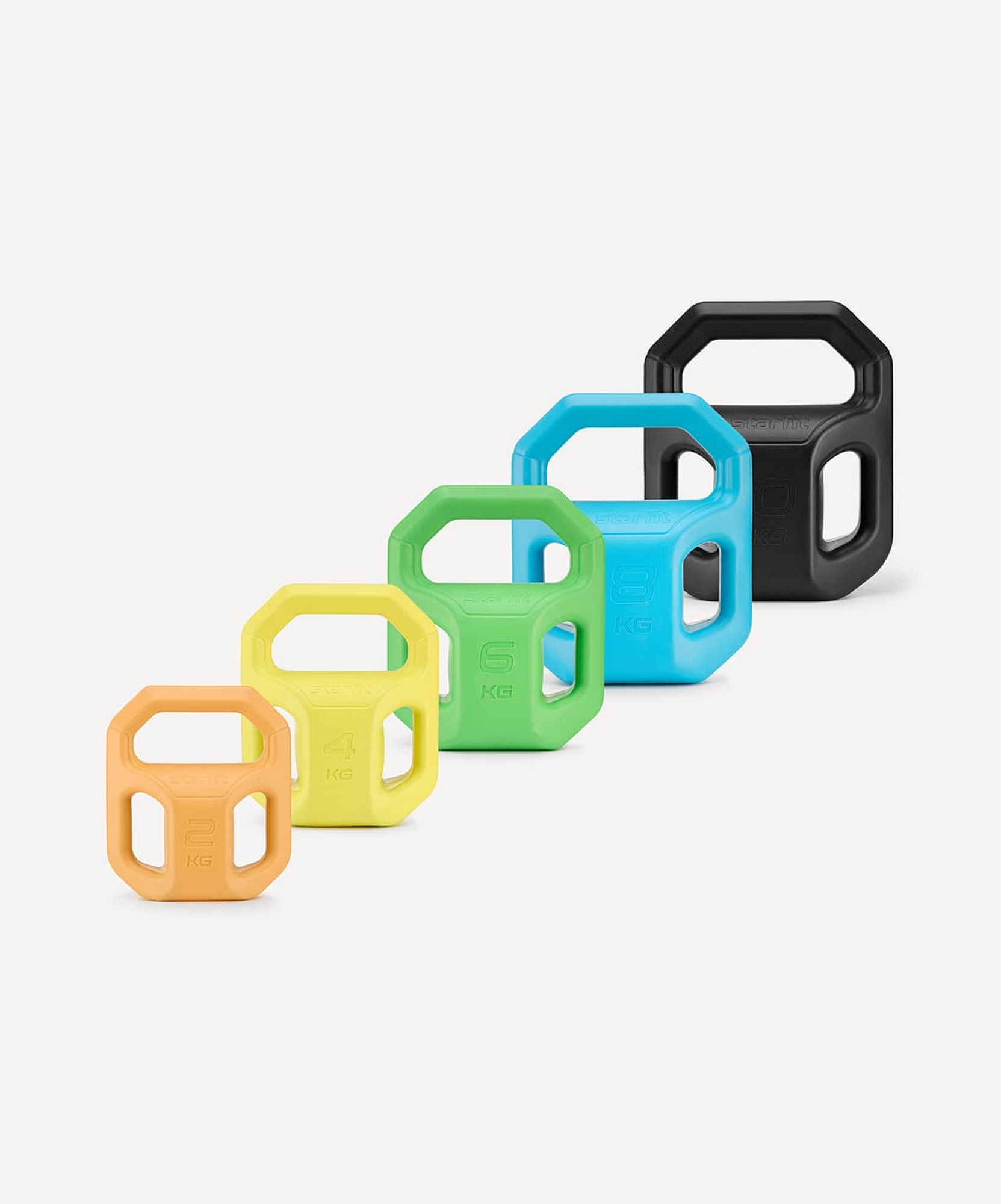 Гиря пластиковая 6кг Star Fit DB-505 зеленый