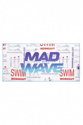 Полотенца Mad Wave Microfiber towel Workout M0764 19 0 00W разноцветный