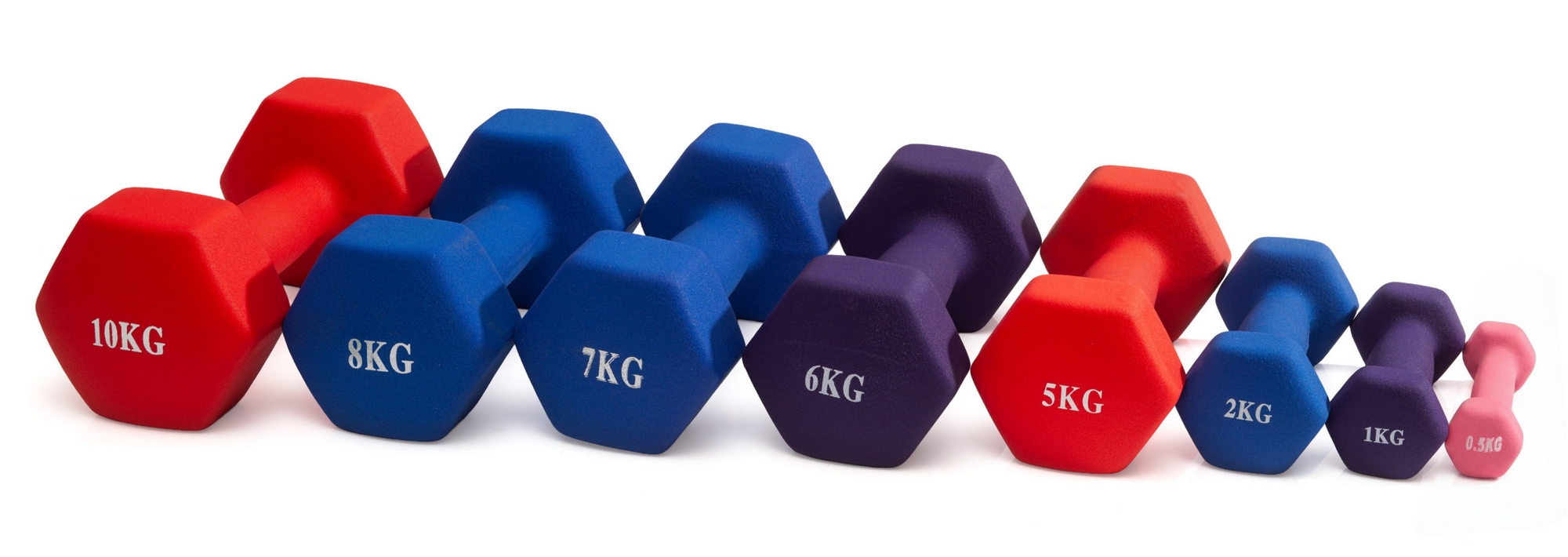 Гантель гексагональная неопрен 4 кг VictoryFit VF-DHN040 розовый