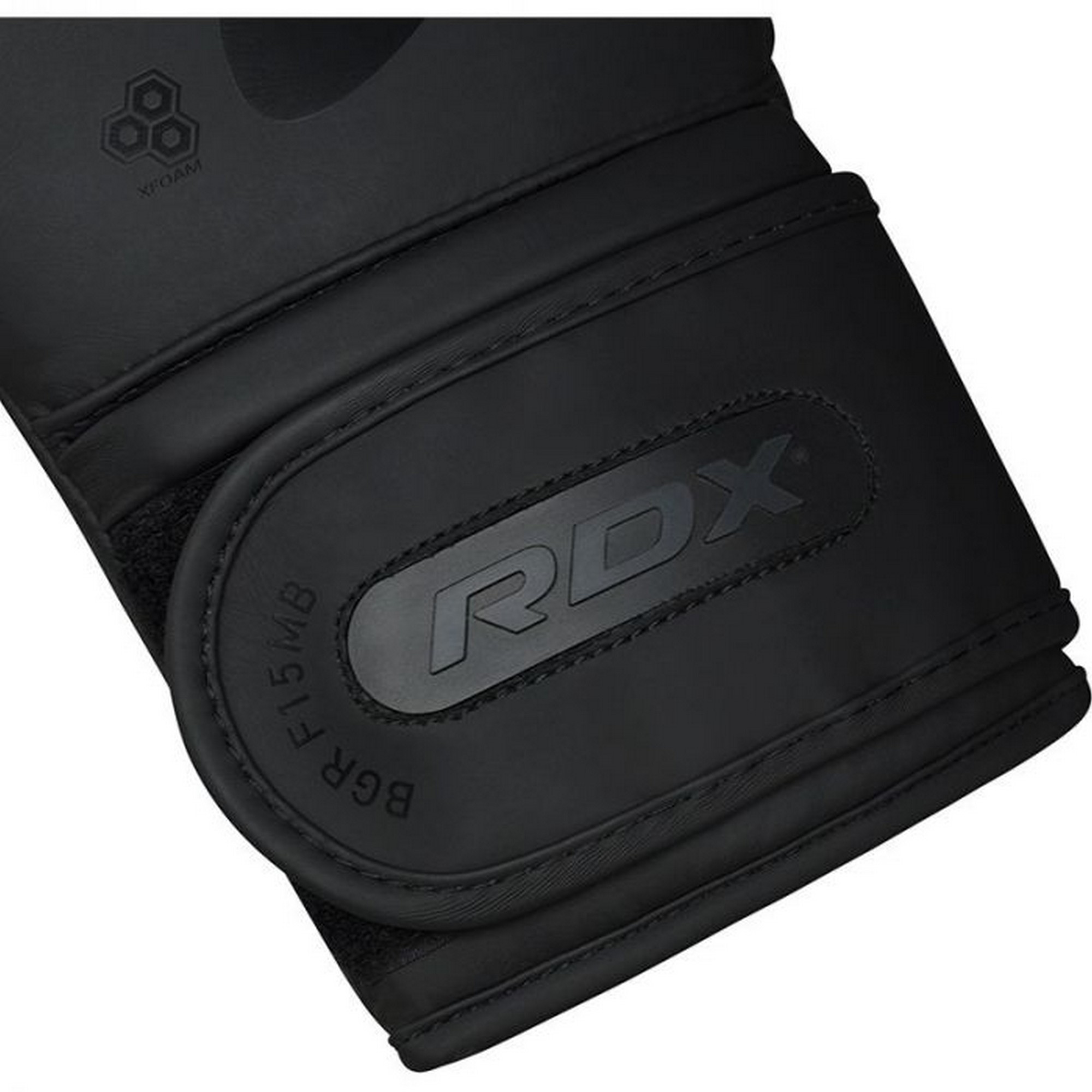 Перчатки тренировочные RDX BGR-F15MB-16OZ черный матовый