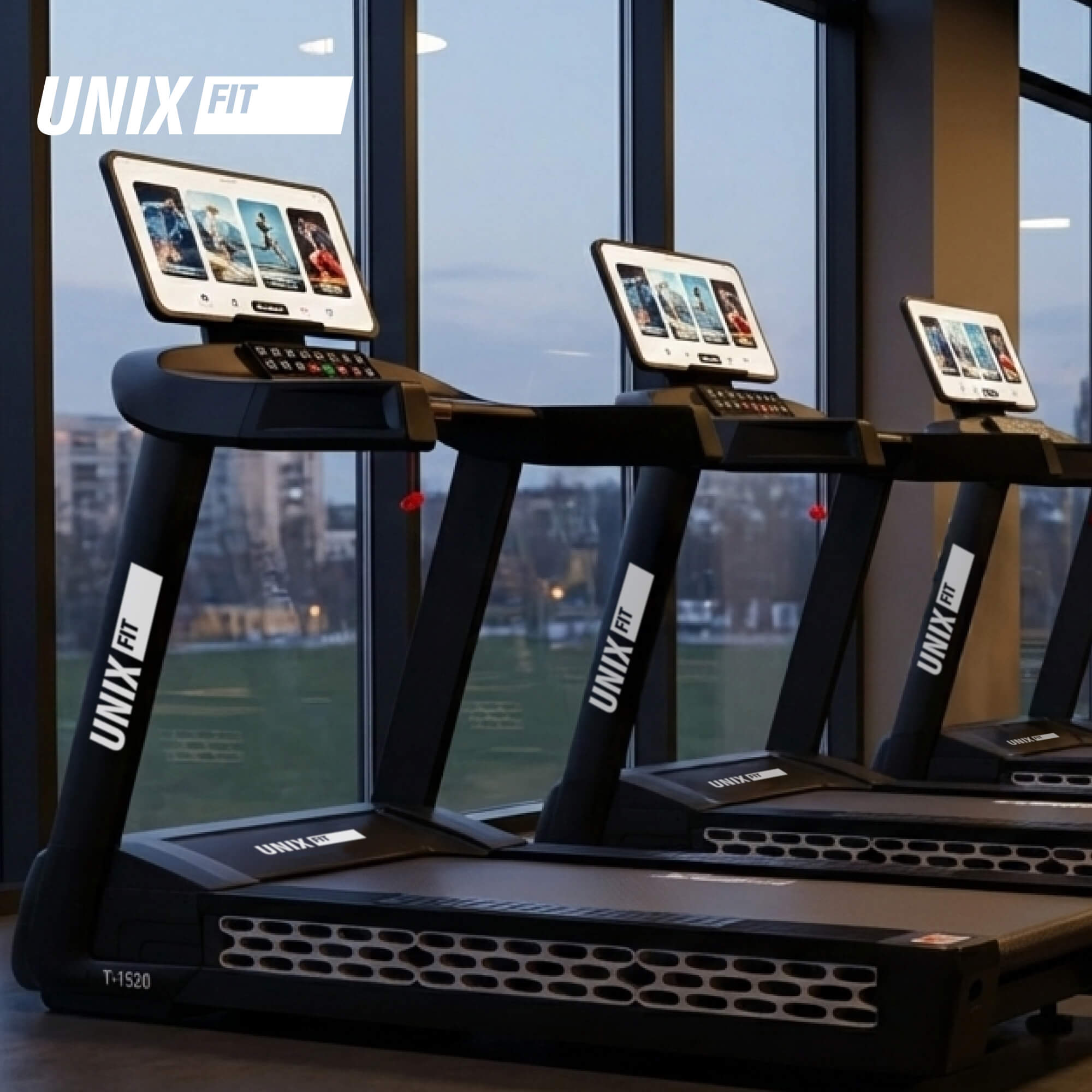 Беговая дорожка (21" TFT) UnixFit T-1520 PRO TDT1520PRO21