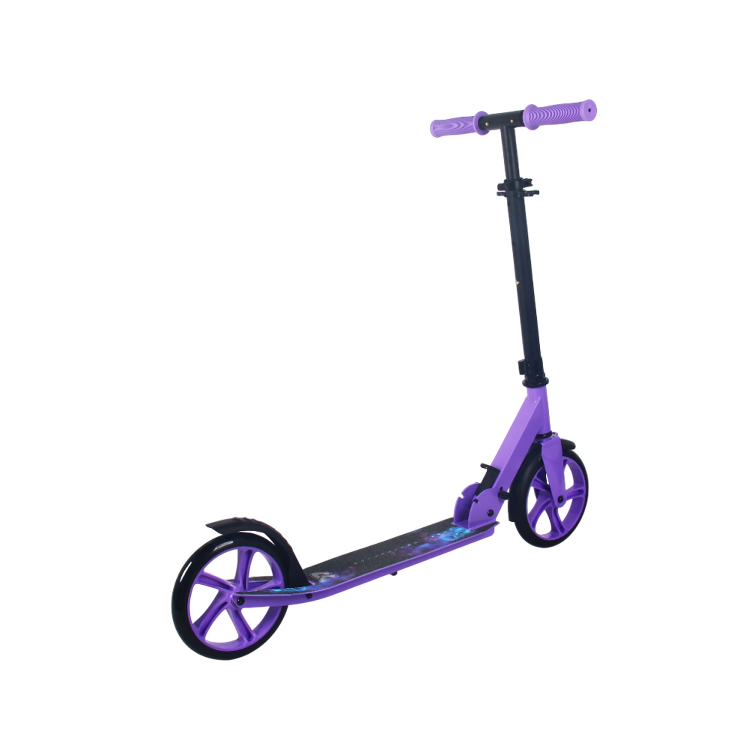 Самокат 200мм Sport Collection CK-SA200-1 violet (фонарь и наклейка в подарок)