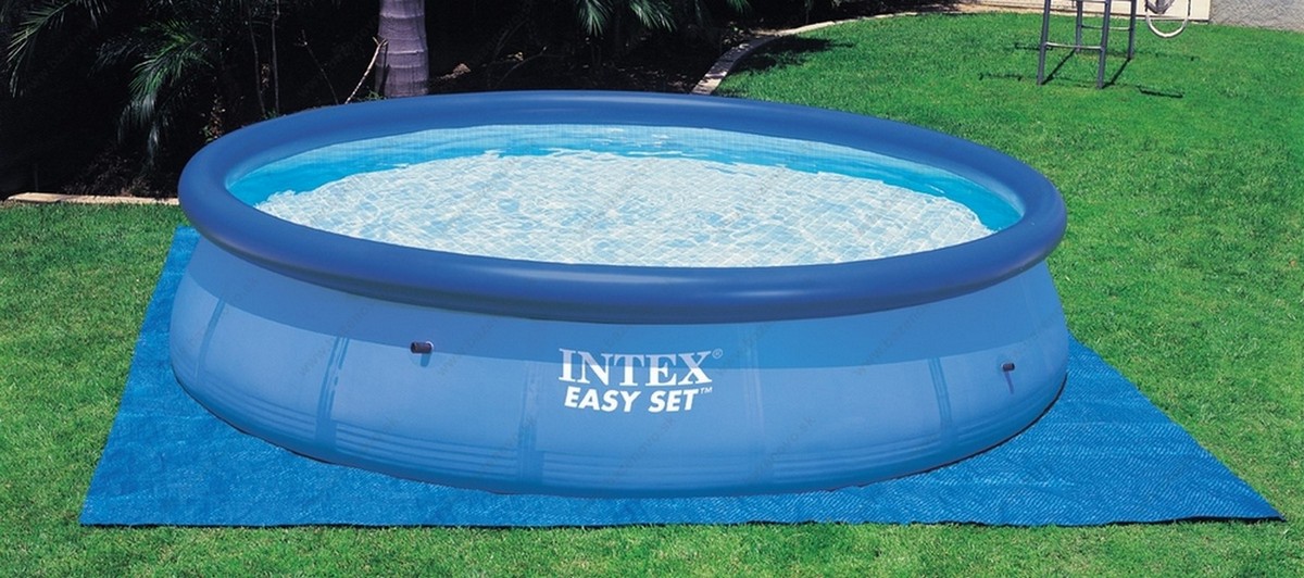 Подстилка под круглый бассейн d244,305,366,457см Intex 58932