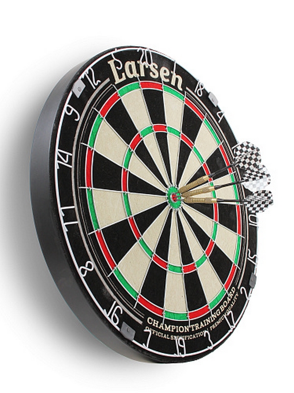 Мишень для игры в дартс сизаль, d45см Larsen Champion Training Board