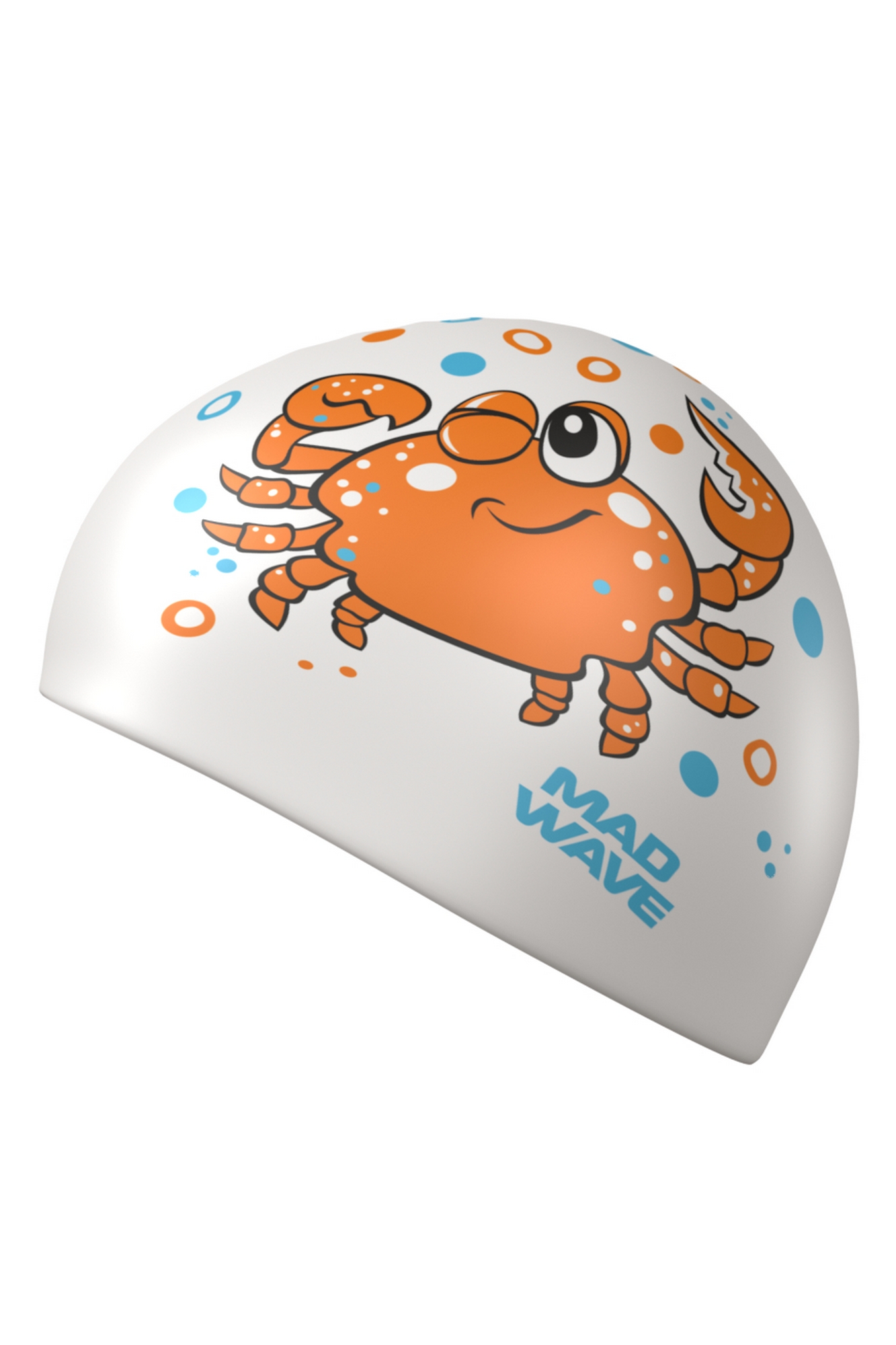 Юниорская силиконовая шапочка Mad Wave Crab M0574 06 0 00W