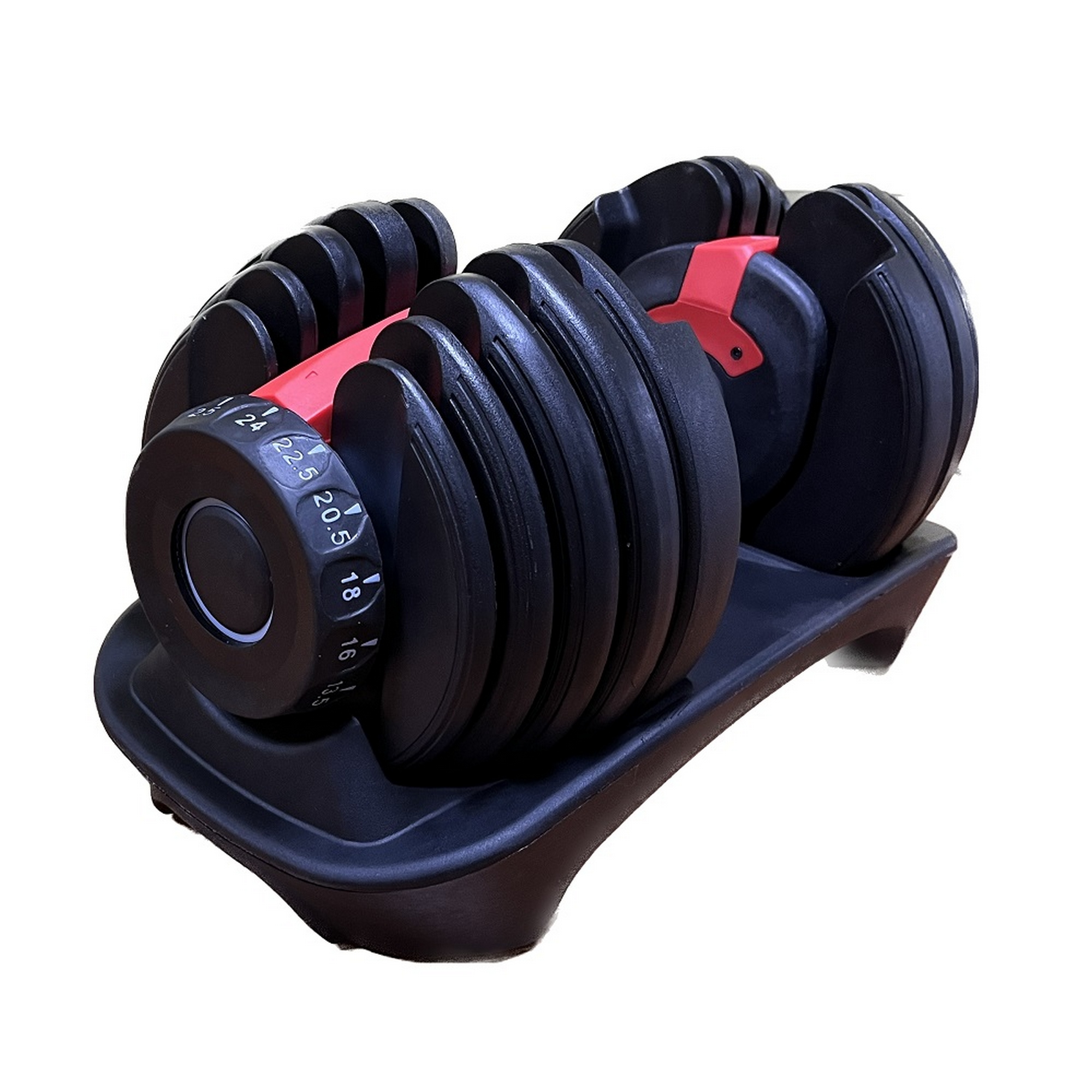 Гантель регулируемая от 2,5кг до 24кг Aerofit AFGRB-24KG