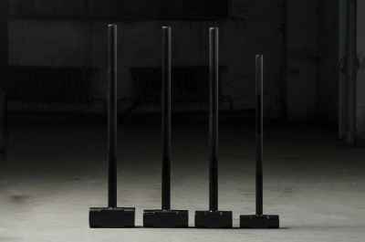 Кувалда тренировочная 12кг, черный YouSteel