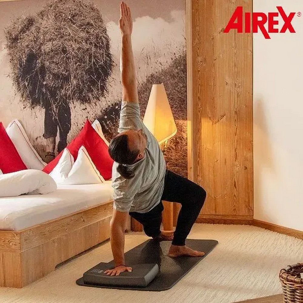 Коврик гимнастический 100x50x1см Airex Fitline100 темно-серый