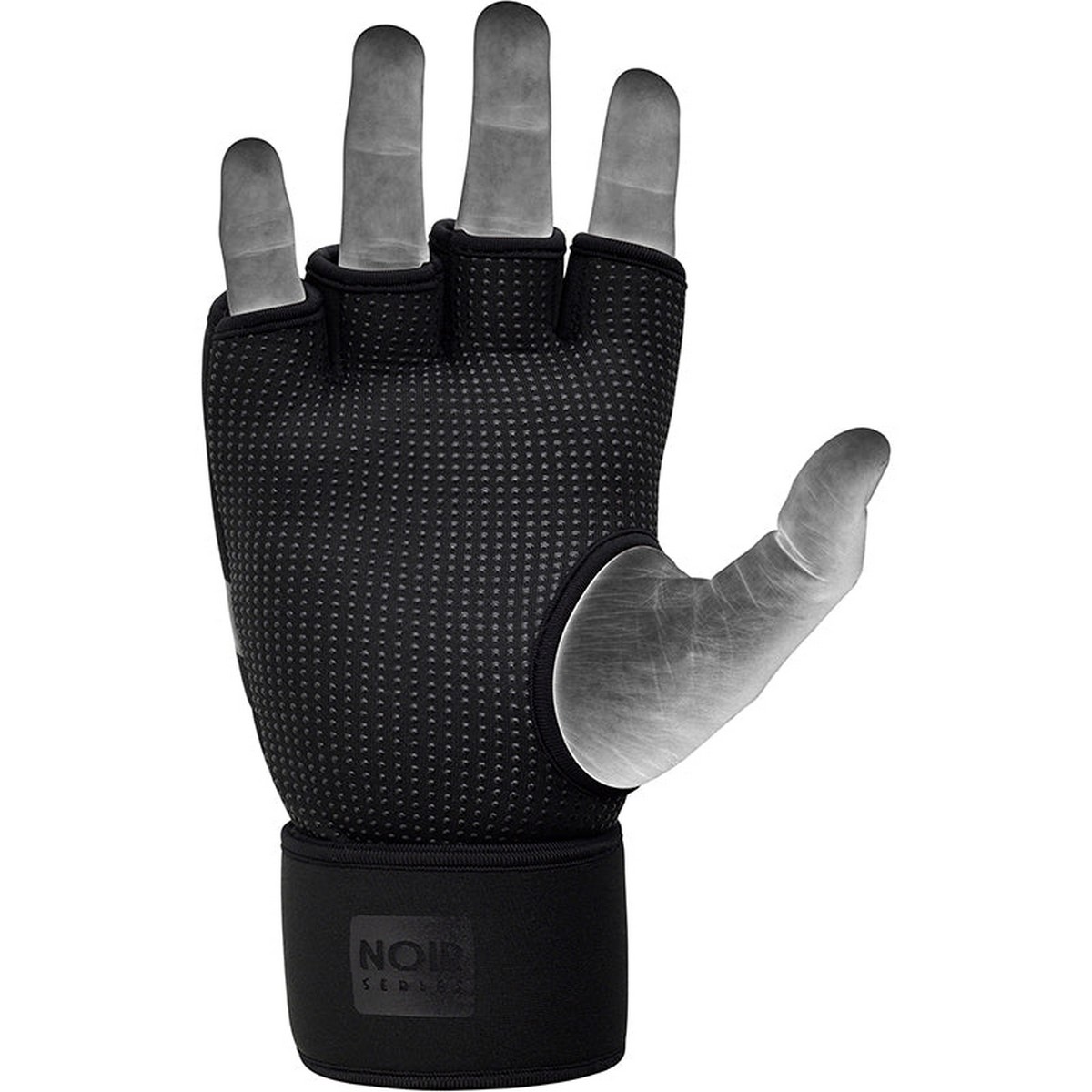 Перчатки тренировочные RDX Grappling Neoprene T15 M GGN-T15MB черный матовый